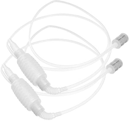 Happyyami 2stücke Teiliges Siphon Aquarien Effektiver Fischtank-Reiniger Mit Vorinstalliertem Filtersystem Robuste Wiederverwendbare Pumpe Für Mühelosen Wasserwechsel Und