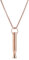 Mindful Breathing Necklace, Titanium Steel Quit Smoking Anxiety Relief Whistle Meditation Chain Breathlink Stop Anti Smoking Breathe Easy Less Stress Pendant Breathlace for Women Men(Rose Gold)