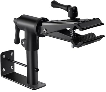 Fahrrad Reparaturständer Montageständer Werkstattständer 2 in 1 für Wand und Werkbank Stabile Karbonstahl Konstruktion Leichtbau 40 kg Tragkraft Schwerlast Fahrradständer für MTB Rennräder E-Bike