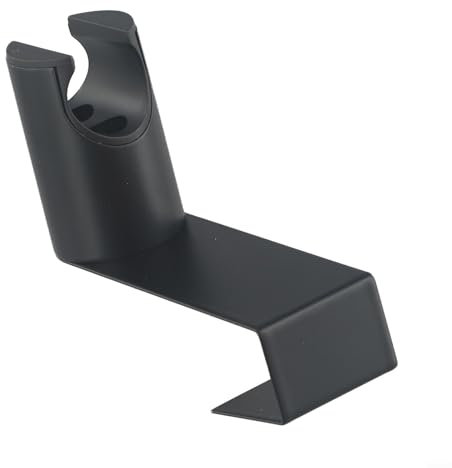 Edelstahl Bidet Sprayer Halter Schwarz WC Badezimmer Befestigung Hängende Halterung für Duschkopf Montage Wand oder Tank Installation Verdickter Haken Starke Tragfähigkeit