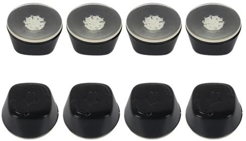 BODYA Saugnäpfe für Wohnwagen und Wohnmobil, passend für Dometicc Kampaa Limpet Fix Kit System, Schwarz, 8 Stück