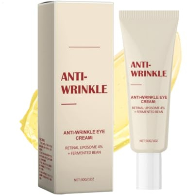Anti-Aging Augencreme – Retinol Augencreme für straffe Augenpartie, Vegan Augenpflege mit natürlichen Inhaltsstoffen für Frauen und Männer (1)
