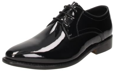 Smokies Uomini Scarpa da Sposa Roberto Pelle Echtleder und Rahmengenäht (42 EU, Nera)