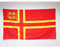 AZ FLAG - Drapeau Normandie Croix de Olaf 2 lions - 150x90 cm - Drapeau Normand 100% Polyester Avec Fourreau et cordelette - Pavillon 110 g