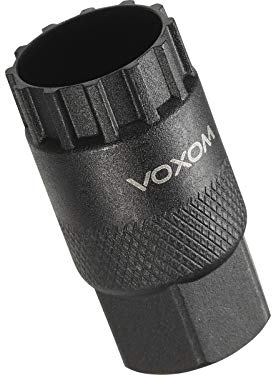 Voxom Freilaufabzieher Aufsatz WKl23 schwarz, für Shimano HG Kassetten, 718000065 Werkzeuge, One Size
