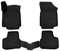 OMAC Gummimatten Fußmatten kompatibel mit VW Up 2011-2020 TPE Automatten Schwarz 4X