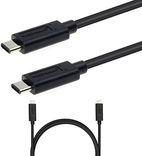 TECHGEAR USB-C to USB-C Cable (1m) – 3.1 Gen 2 10Gbps Fast Charging & Data Transfer – Compatible with iPad A16, Pro 11/13, Air 11/13, Mini 7th, MacBook, Studio, Dock, and USB-C Devices