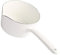 PETSOLA Milk Pan Enamel Non-Stick Milk Pot Saucepan Kitchen Cookware Easy Pour - White, 12x8cm