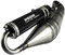 VOCA Pot Scoot Sabotage v2 pour Piaggio 50 Zip 2t, Typhoon, nrg-gilera 50 Stalker, Runner, DNA (sil Noir)
