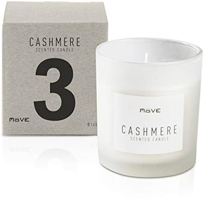 möve Essentials Duftkerze im Glas 140 g Brenndauer 35 Stunden, cashmere