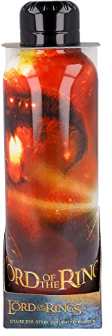 Stor8412497020614Aislado Acero Inoxidable Térmica Botella, 515 ml Capacidad, Señor de Los Anillos