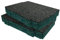 Shadow Foam Insert Pack compatible with Makpac Modular Systems | Cut and Peel Foam for Toolbox Organisation (Teal, 50mm)