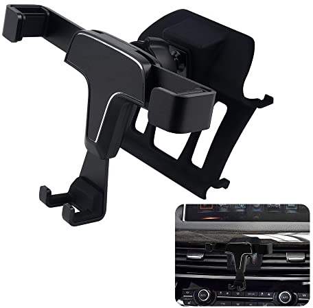1797 Phone Mount Holder for BMW X5 X6 2014-2019 35i 35d 40e 50i Car Accessories Navigation Black
