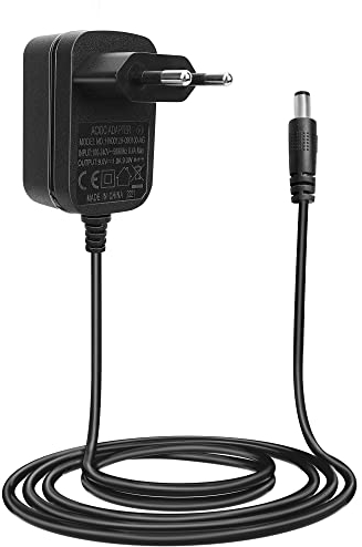 Fuente de Alimentación para Pedal de Guitarra 9V 1A, Centro Negativo Manguito Positivo, Un Punto Adaptador de Corriente Cargador de Pared para Pedal de Efectos, Looper, Algunos Teclados Electrónico