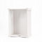 Lovely White Wooden Crates With Heart Handles Storage Box Wooden Tray Wooden Shelves (Pure White, Small)