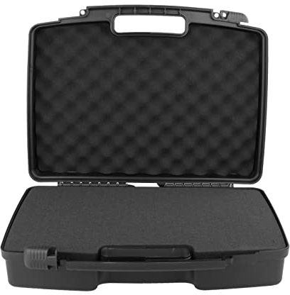 Fonowx Tragbarer Schutz-Werkzeugkasten mit Schwamm-Aufbewahrungskoffer, Schaumstoff-Organizer, Koffer-Aufbewahrungs-Organizer, DIY-, stoßfest für, 480 mm x 370 mm x 150 mm