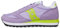 Saucony Sneakers Original Modell Jazz Original für Damen, Farbe Lila und Gelb. Die Schuhe sind aus weichem Wildleder mit Nylon-Einsätzen. Die Zwischensohle, 671 Violet Lime, 40 EU