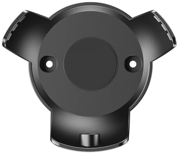 PlusAcc Halterung für Google Nest ᴅот 5. Gen - Wandhalterung Platzsparende mit integriertem Kabelmanagement für Küche, Wohn und Schlafzimmer (Schwarz)