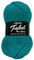 Frida's Wollhaus Drops 50 g Fabel Sockenwolle Schurwolle superwash Garn Stricken Häkeln 45 Farben (105 | Türkis)