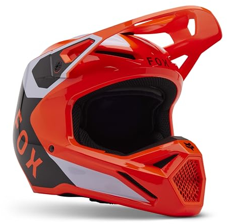 Fox V1 Lean Fluorescent ORANGE L Helmet