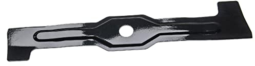 vhbw Lame remplacement pour Makita 197762-0, 196060-9, 197761-2 pour tondeuse - Lame de rechange, noir