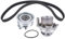 NSGMXT Zahnriemen + Rolle Wasserpumpe Kompatibel mit A4 G0lf B0ra FA-bia Super-b Le0n Ibi-za 06A109119J