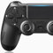 Wireless Controller for PS4,Controller Wireless for PS4/Pro/Slim/PC Bluetooth Gamepad Joystick with Dual Vibration Touch Panel 3.5mm Audio Jack Six-Axis Buttons Upgraded Ergonomic Joystic-Black-5