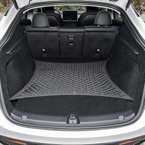 XMCMBS Maßgeschneidert Gepäcknetz für Skoda Kodiaq 2017-2023,Kofferraum Netz Aufbewahrung Netz,Kofferraumnetz Gepäcknetz Auto,Gepäckschutznetz Zubehör