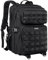 YOREPEK 50L Militär Rucksack Herren, Großer Taktischer Rucksack Wasserdicht Wanderrucksack Herren Outdoor Molle Survival Hiking Backpack für Army Camping Trekking Wandern Jagd Reise Arbeit, Schwarz
