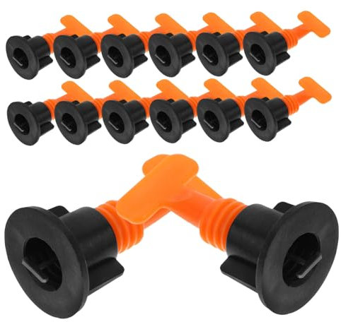 Angoily 50 Sets Tile Installation Tool Tile Leveler Spacers Tile Leveling System Easy to Use Tile