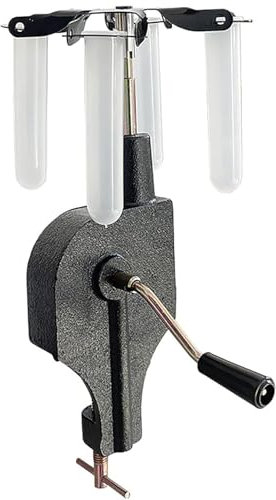 KHZKHC Centrifugeuse À Manivelle, Plateau Tournant Centrifuge À Commande Manuelle, Capacité Maximale 15 ML * 4, Vitesse 1800 TR/Min (Lorsque La Vitesse Est Constante)