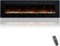 Valuxhome 152 cm Elektrokamin mit Fernbedienung, Wand und Einbettung Deko Kamin, 13 Flammenfarben, Timer, Heizung 1500 W