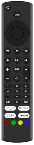 VINABTY ALD187R Ersetzte Fernbedienung Passend für Grundig Vision 6, Vision 7, Vision 8 Series TV 32VLE6010 40GFB6062 43GUT7077 43GUW7060 43VLE6010 43VLX7010 55GUB7065 (No Voice Function)