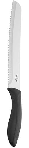 Judge Essential 14cm/8 Bread Knife - Serrated Stainless Steel Blade, Dishwasher Safe, Ergonomic Handle
