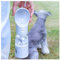 Botella De Agua For Perros 4 En 1 Portátil For Viajes Dispensador De Agua For Mascotas con Tazón Contenedor De Comida Soporte For Bolsas De Excrementos Pala For Desechos For Actividades Al Aire Libre