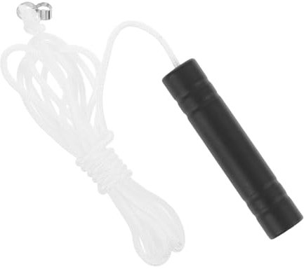 GLSTOY Black Bathroom Light Pull Cord Modern String Pull Cord for Ceiling Fan Pendant Bathroom Light Rope