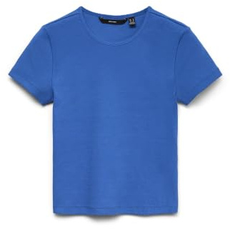 VERO Moda Damen Vmchloe Ss Short Top JRS Noos Vmchloe Ss Short Top JRS Noos (1er Pack)
