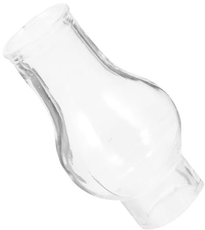 Klarer Lampenschirm für Retro Öllampen Hochwertiges Langlebiges Ersatzglas für Kerosinlampen für Stimmungsvolle Beleuchtung Wohnzimmer und Schlafzimmer