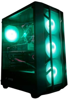 PC Gamer i7 jusqu'à 4.6 Ghz • RTX 3050 • 16 Go RAM • SSD 1 to • Windows 11 Pro • RGB • WiFi – by MonsieurCyberMan (RTX 3050, Intel I7)