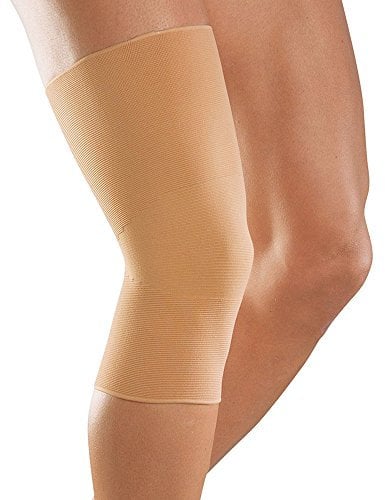 medi Zweizug Kniebandage KKL2 DF caramel Noppen-Haftband 7