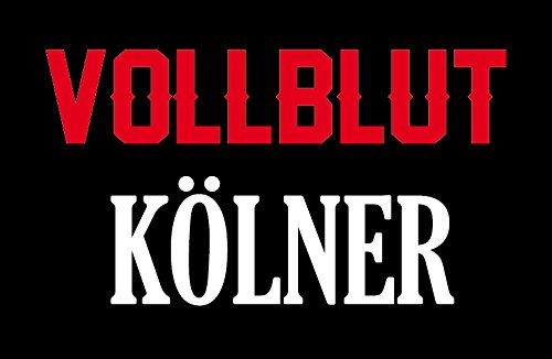U24 Aufnäher Vollblut Kölner Aufbügler Patch 9 x 6 cm