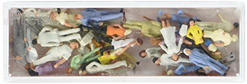Preiser 1/87 th – pr14402 – Modelleisenbahnen – Schlaufen – 36 Figuren