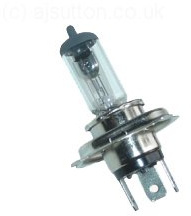 Leuchtmittel Piaggio, Halogen, H4, 12 V, 60/55 W, P43t, 292723