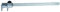 DIVERS – Aluminium Lattenstichmaß L.400 mm 250 g
