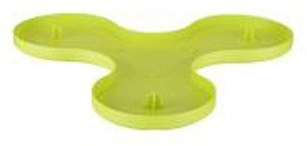ELHO 7550142838300 Corsica Kunststoff Untersetzer S, Durchmesser 38 x Höhe 1,5 cm, lime grün