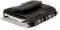 Space Products ® Mini Geldbörse schwarz I Sehr kleines Echtleder Wallet/Portemonnaie mit Münzfach I 15 Karten + Geldscheine + Münzen I Push Business Black