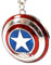 BEAUX BIJOUX Marvel Captain America Star Shield Pendant Necklace - Unisex Cosplay Accessory