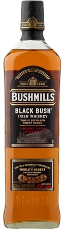 Bushmills Black Bush | Blended Irish Whiskey | 0,7 l | 40% vol. | 80% Malt & 20% Grain Whiskey · Bourbon- und Oloroso-Sherry-Fässer · fruchtig, nussig, malzig & süß
