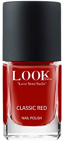 Look To Go • veganer Nagellack • CLASSIC RED • 21-free & PETA approved • Made in Germany • 12ml