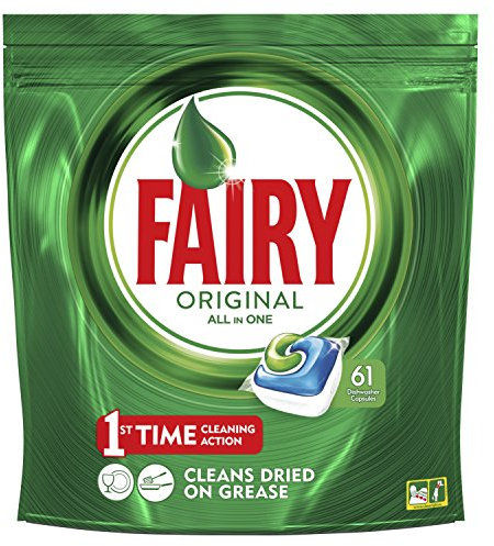 Fairy All in One Original Lot de 61 tablettes pour lave-vaisselle